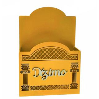 Porta Envelope Para Igreja Dízimos E Oferta Dourado Mdf ##! em Oferta na Shopee