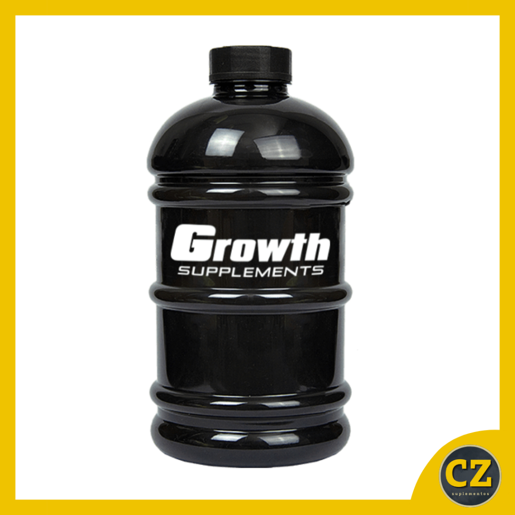 Galão (2L) - Growth Supplements Cor:Preto em Oferta na Shopee