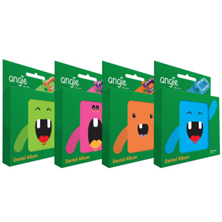 Porta Dente de Leite Álbum Dental - Angie em Oferta na Shopee