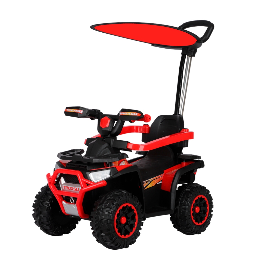 Mini Moto Quadriciclo Bateria 6v Com Cobertura E Empurrador em Oferta na Shopee