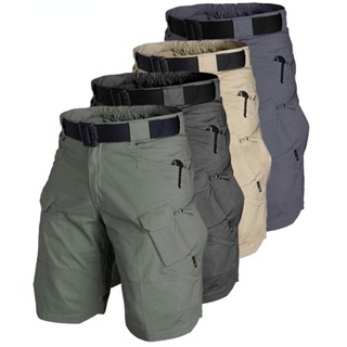 Esportes ao ar livre essencial Calções De Bolso Masculinos Calças Elásticas Multi-Táticas Tenha em Oferta na Shopee