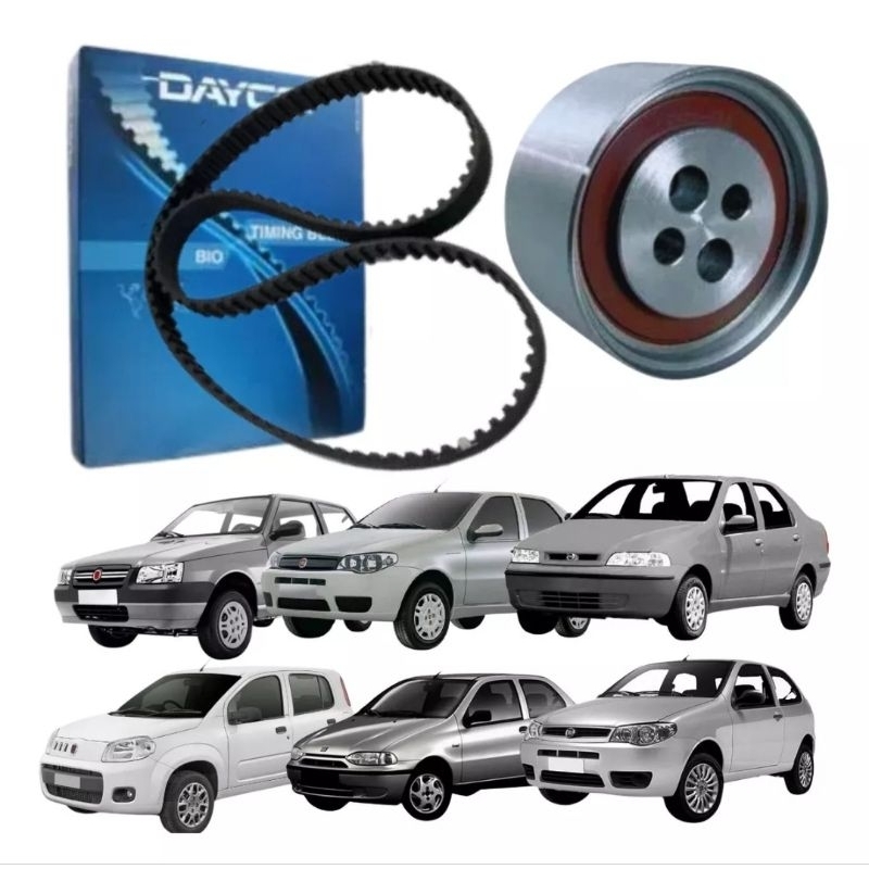 Kit Correia Dentada Tensor Original Palio Siena Uno Fire 1.0 em Oferta na Shopee