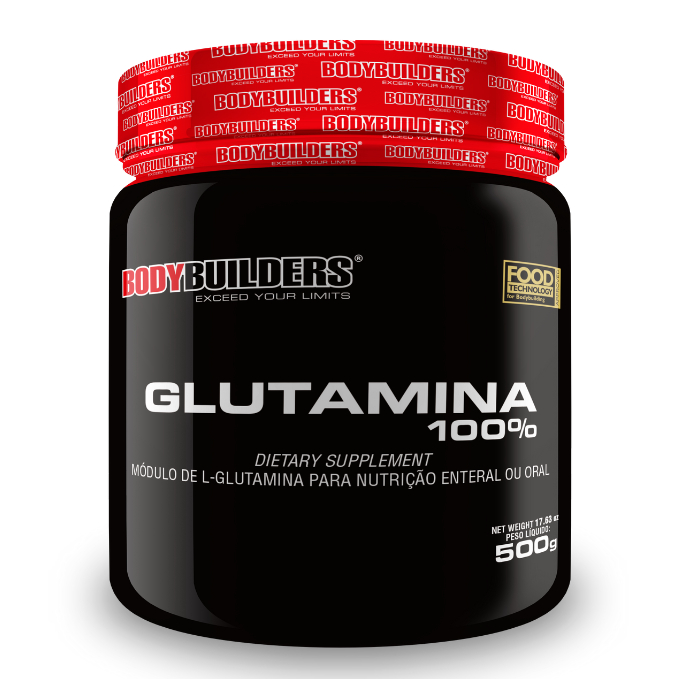 Glutamina 100% Pura 500g Para Ganho Muscular e Desempenho do Exercício Bodybuilders em Oferta na Shopee