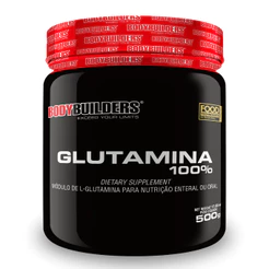 Glutamina 100% Pura 500g Para Ganho Muscular e Desempenho do Exercício Bodybuilders