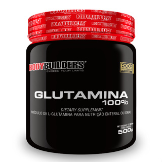 Glutamina 100% Pura 500g Para Ganho Muscular e Desempenho do Exercício Bodybuilders em Oferta na Shopee