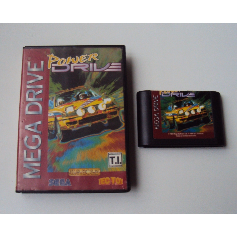 Power Drive Original Tectoy Para Mega Drive - Funcionando - Usado