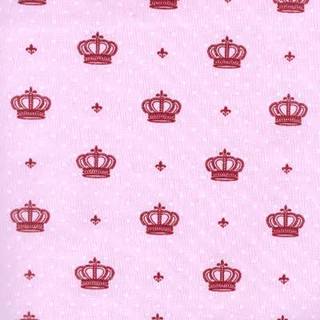 1 capa para travesseiro ou capa para trocador coroa rosa 65cm X 45cm possui zíper facilitar lavagem em Oferta na Shopee