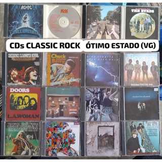CD s CLASSIC ROCK E METAL: AC/DC, BEATLES, CREEDENCE, DIRE STRAITS, THE DOORS, LED ZEPPELIN, ROLLING STONES, QUEEN em Oferta na Shopee