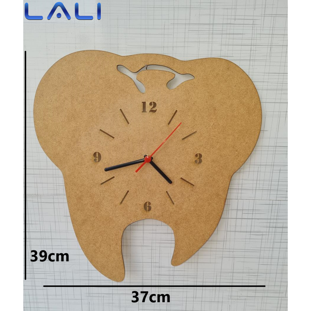 Relógio de Parede para Dentista 37cm x 39cm