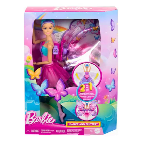 Boneca Barbie Fantasy Bailarina Borboleta - Mattel Hxj10 - Mom & Baby