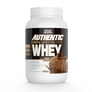 Whey Protein 100% Authentic 908g ChocoMaltine Proteína para Treinos Intensos · DNA…