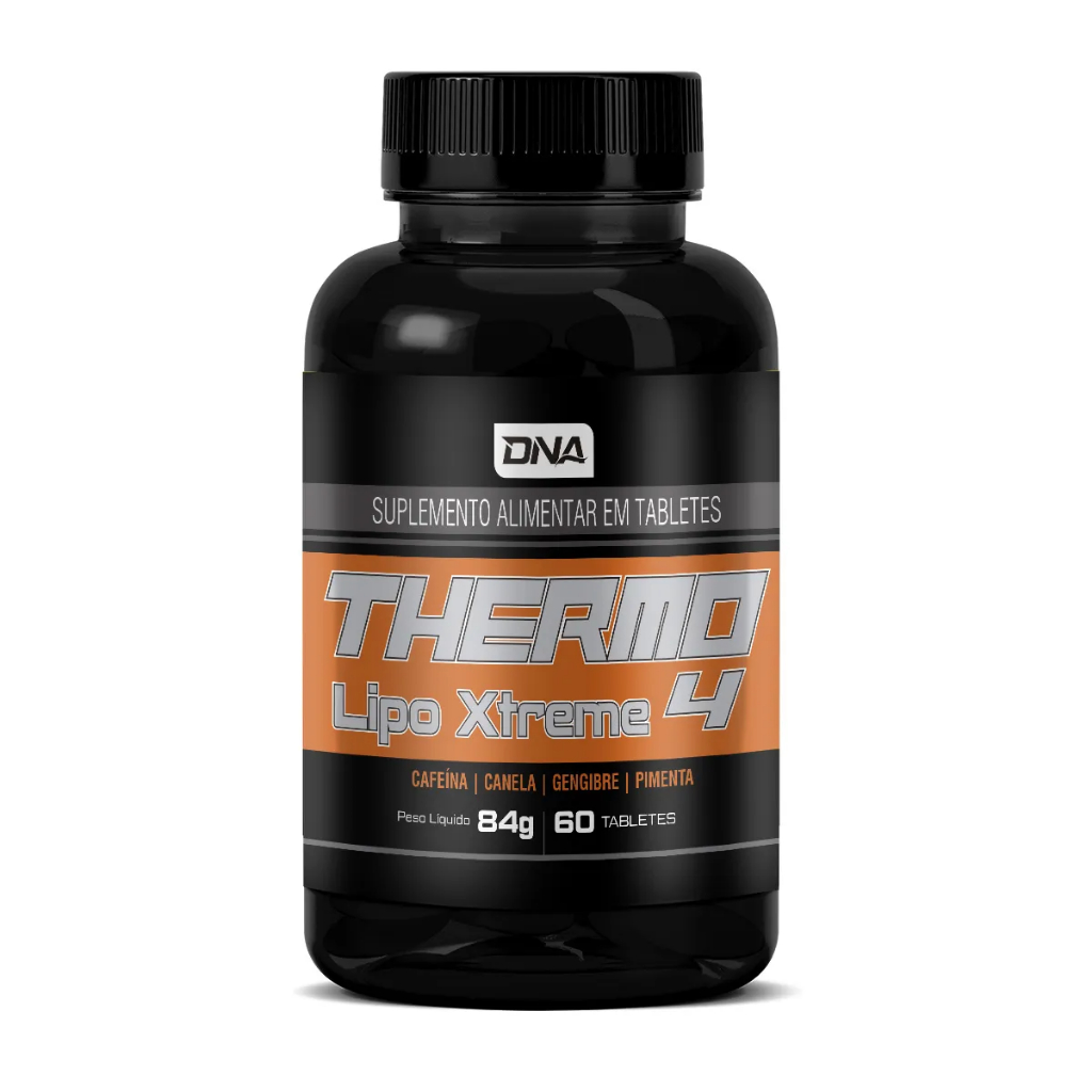Thermo Lipo Xtreme 4 60 Tabletes - Dna Suplementos