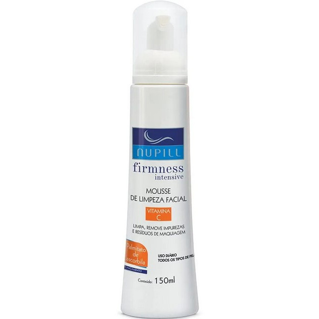 Nupill Fimness Intensive Mousse de Limpeza Facial Vitamina C 150ml