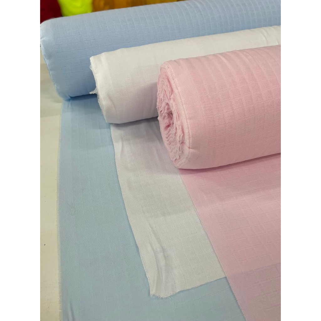 Tecido Fralda Quadriculada Valletex - 1,00 mt x 0,70 cm