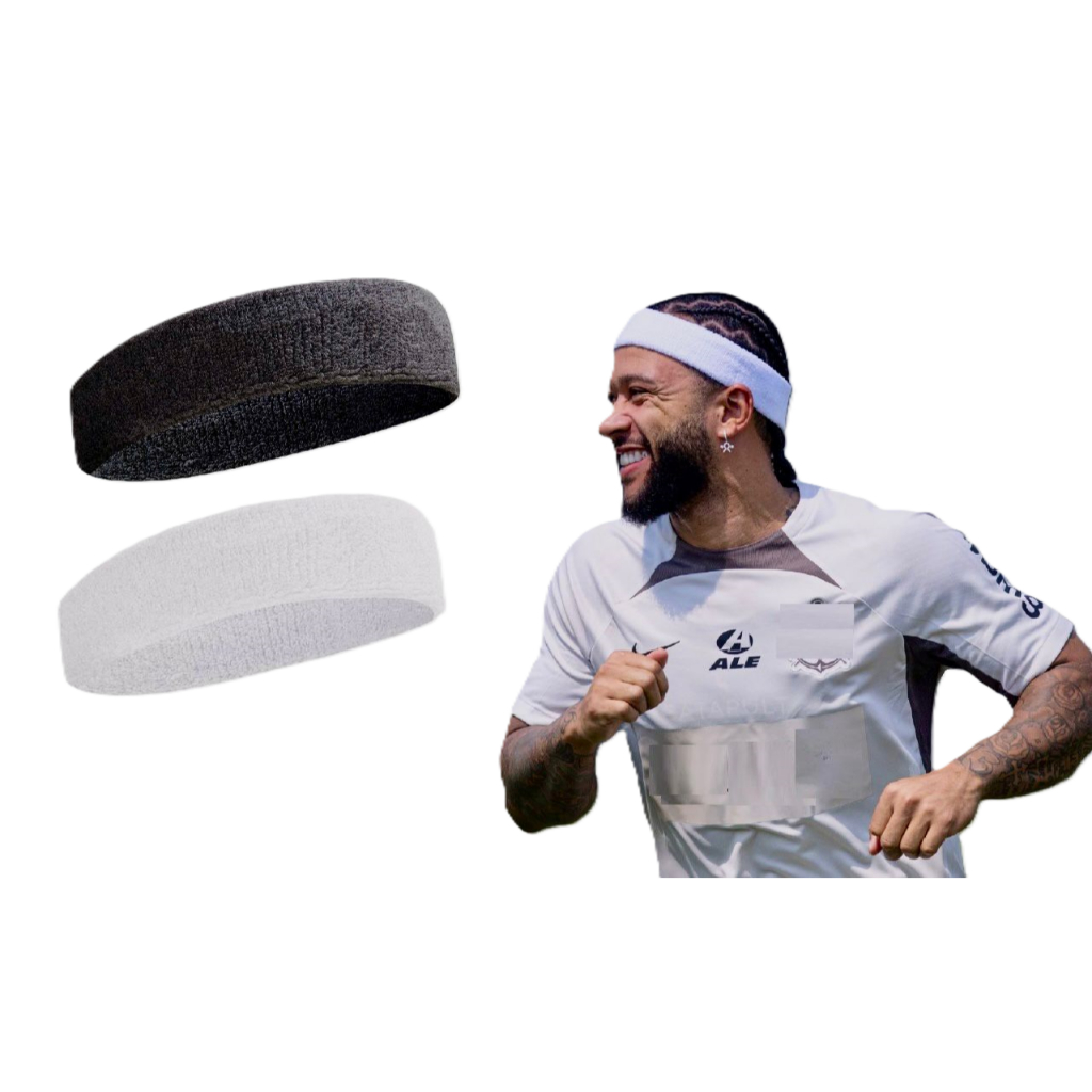 Headband Testeira Faixa de Testa Cabelo Elástica Unissex Esportiva Tennis Academia