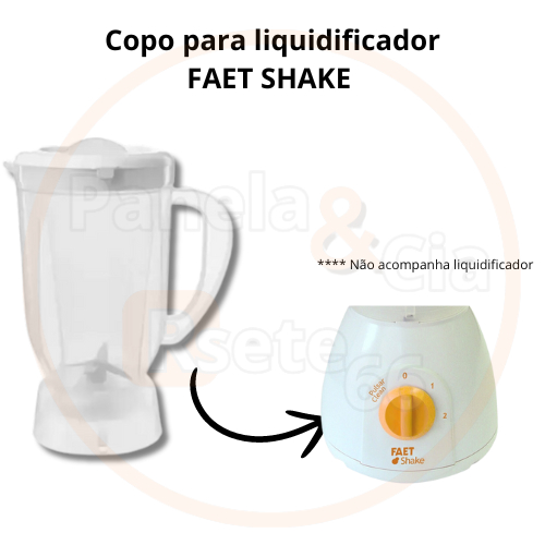 Copo para liquidificador FAET SHAKE