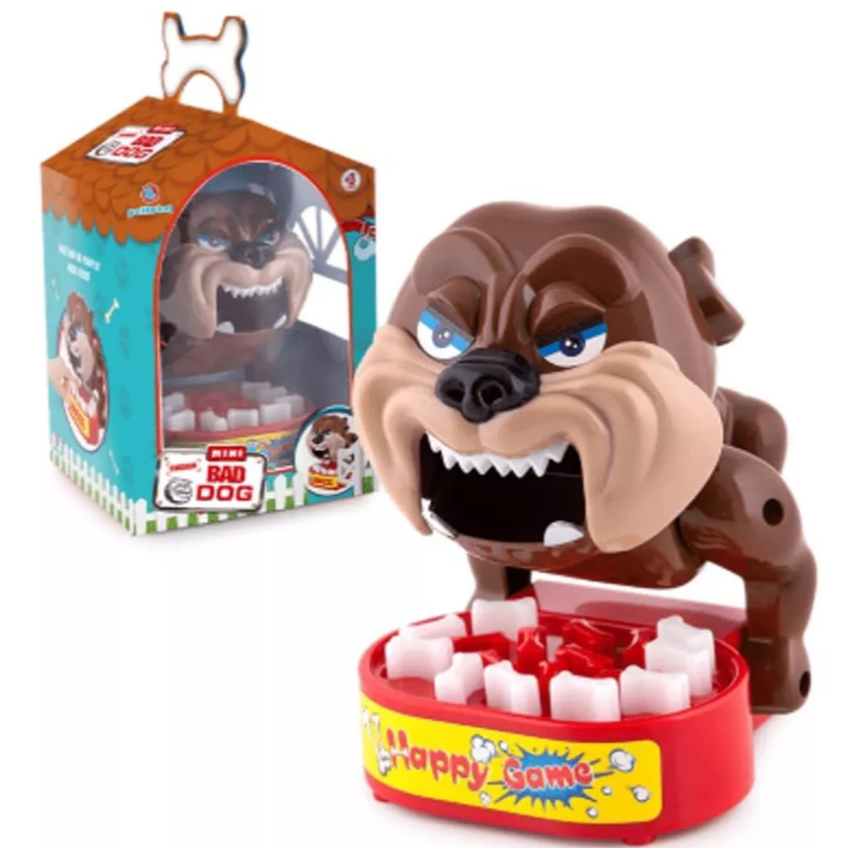 Jogo Infantil Mini Bad Dog Não Acorde O Cachorro Pegadinha Polibrinq