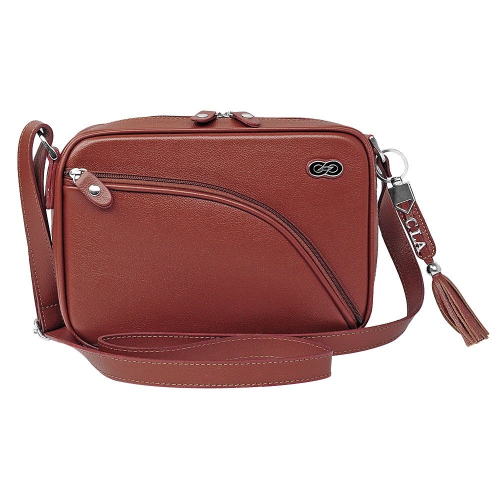 Bolsa Feminina MILANO Transversal em Couro