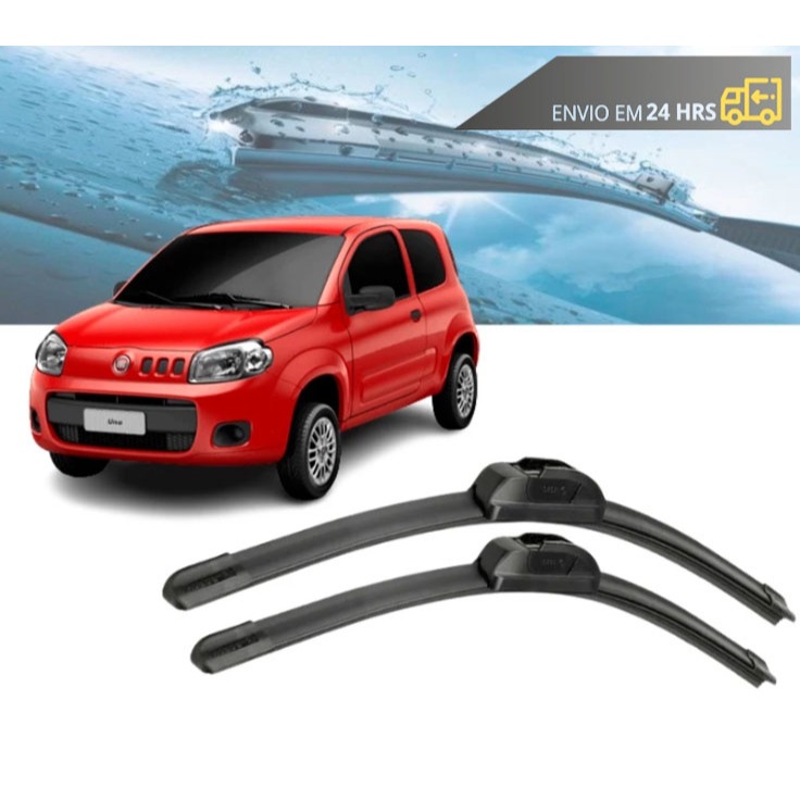 Par Palheta Limpador de Parabrisa Uno Vivace Way Sporting 2010 A 2017 em Oferta na Shopee
