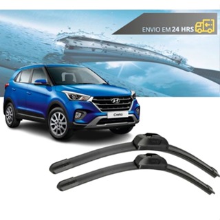 Par Palheta Limpador Parabrisa Hyundai Creta 1.6 e 2.0 de 2017 até 2021 em Oferta na Shopee