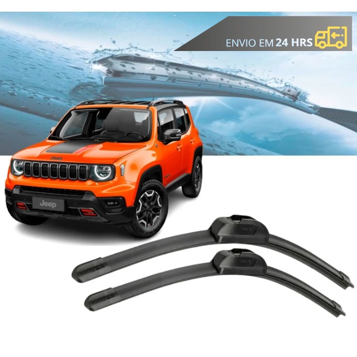 Par Palheta Limpador Parabrisa Jeep Renegade 2015 2016 2017 2018 em Oferta na Shopee