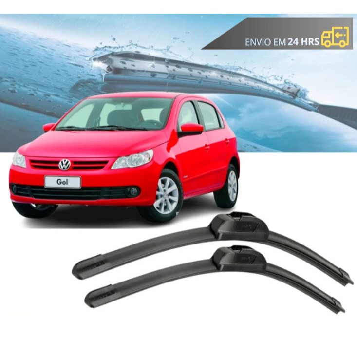 Par Palheta Limpador Parabrisa Gol G5 TODOS em Oferta na Shopee