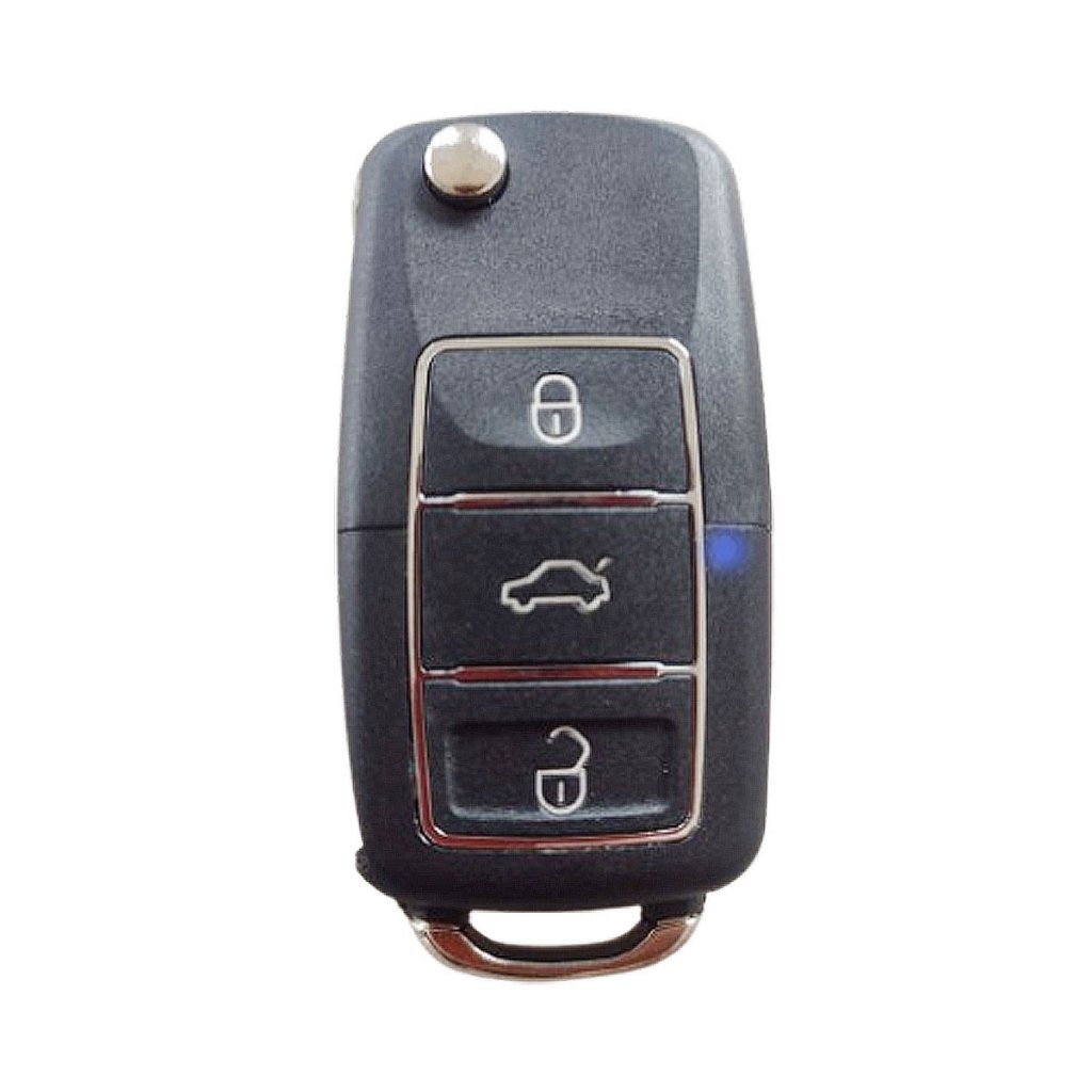 Controle Chave Canivete Volkswagen 3 Botões Para Alarmes Look Out