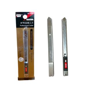 Estilete Profissional em Aço 9mm 30 Graus SDI Envelopamento Insulfim Comunicação Visual em Oferta na Shopee