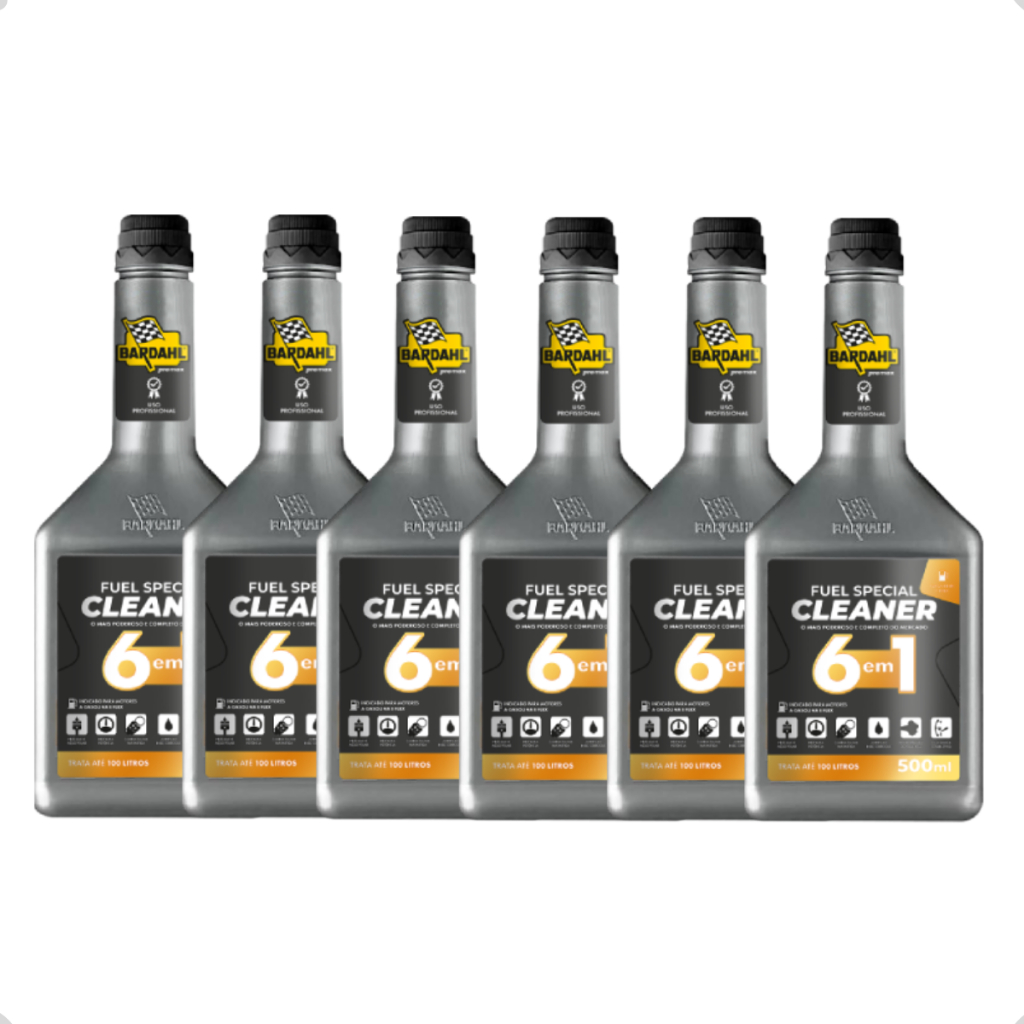 Aditivo Combustível Bardahl 6 Em 1 Fuel Special Cleaner 6 Unidades