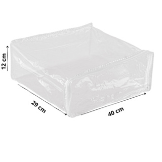 Embalagem 29 X 40 X 12 Em Pvc Com Ziper -kit 10 em Oferta na Shopee