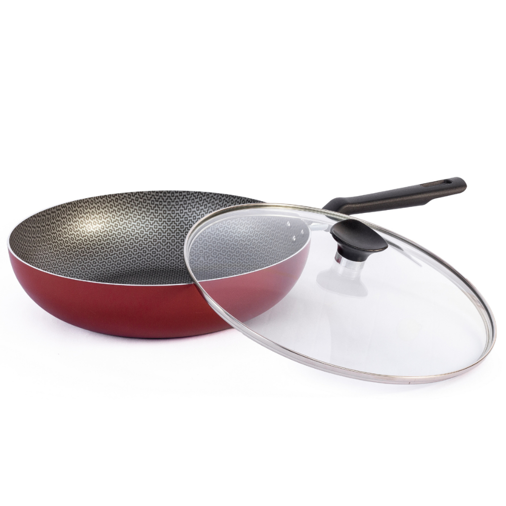 Frigideira Funda Antiaderente 28 Cm Com Tampa - Tramontina em Oferta na Shopee