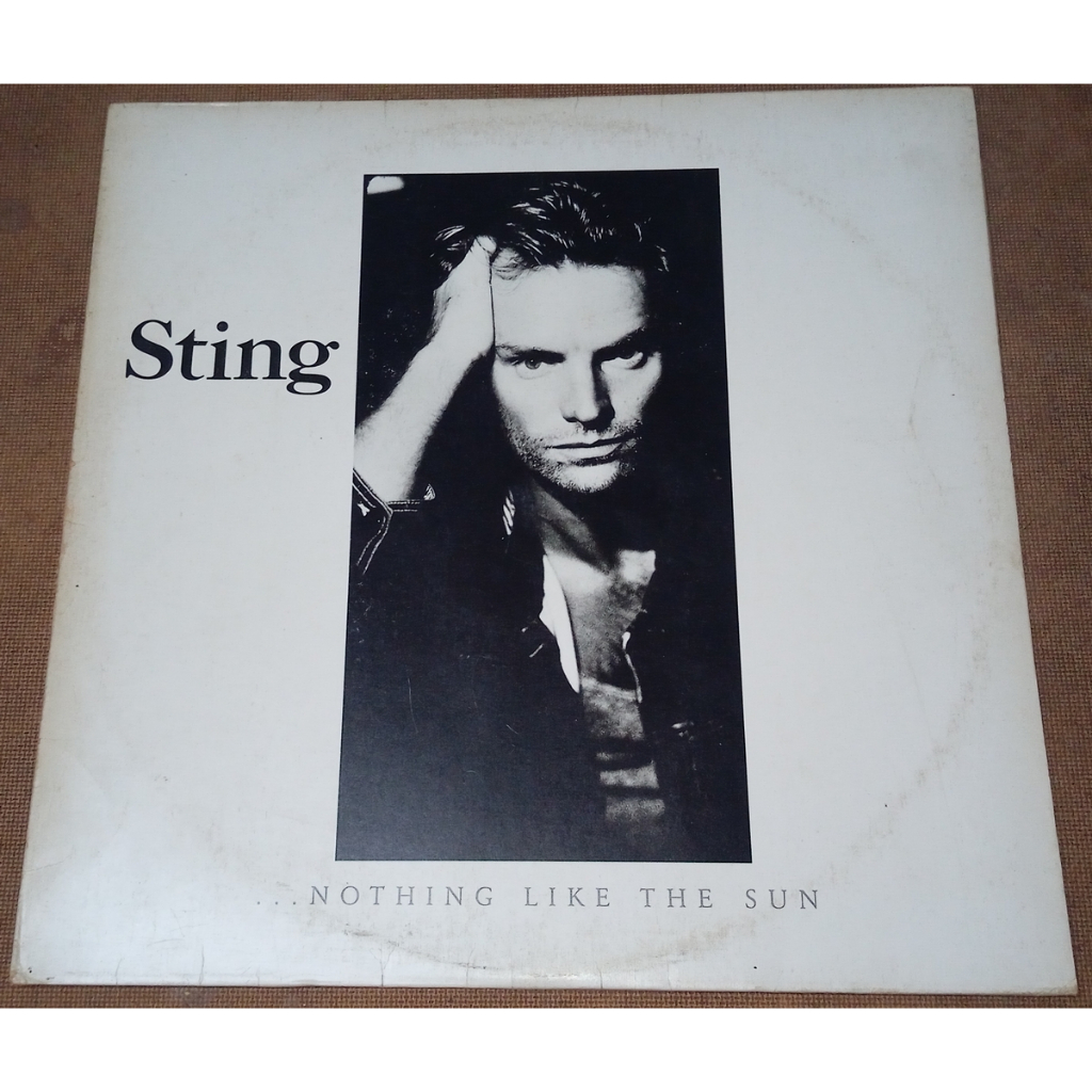 Sting - LP Nothing Like The Sun - Som Perfeito com Eric Clapton e Mark Knopfler