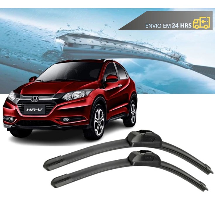 Par Palheta Limpador parabrisa Honda Hrv 2015 a 2020