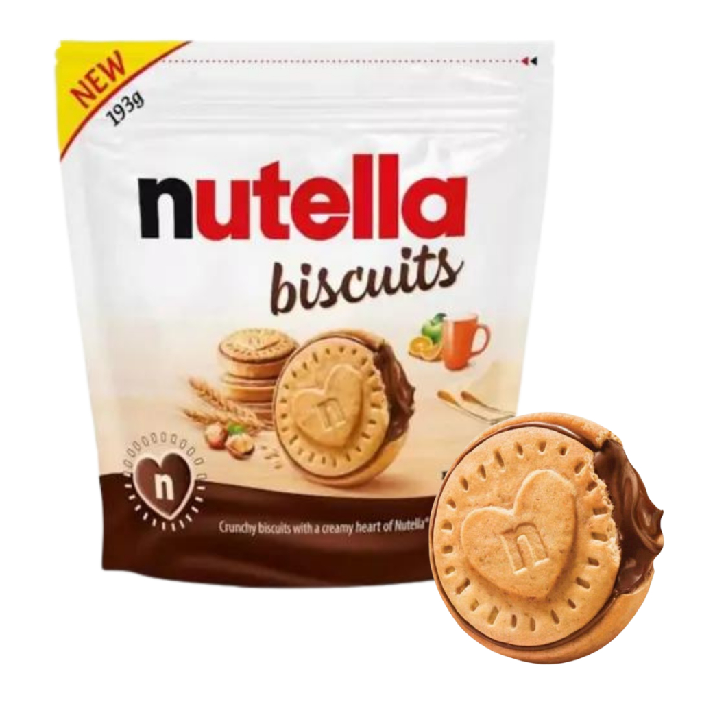 Nutella Biscuit Biscoito Wafer Creme De Avelã Ferrero 193g