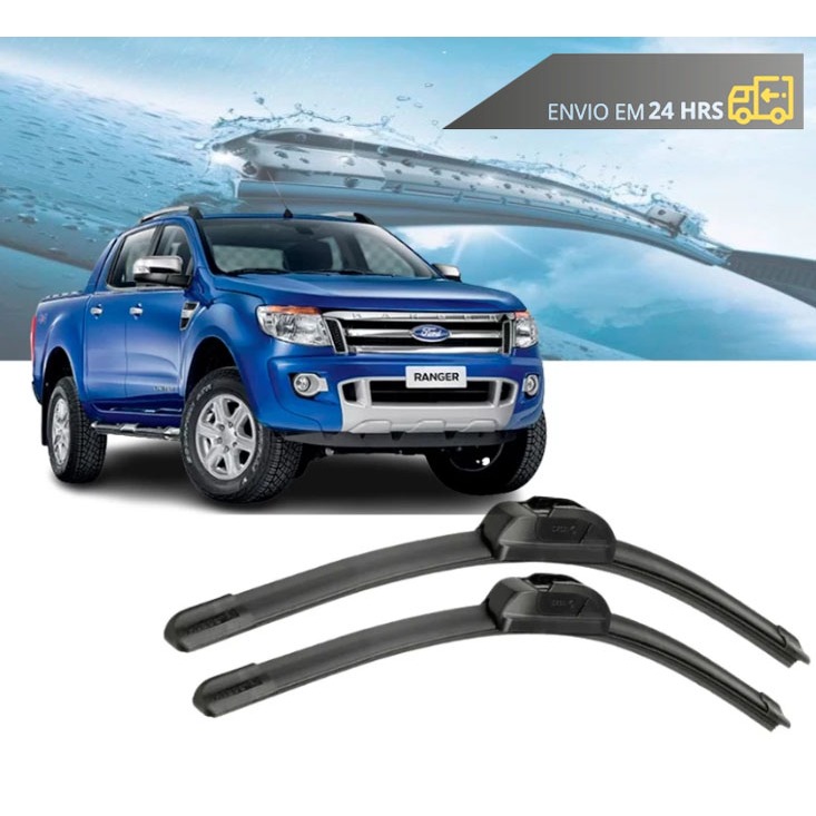 Par Palheta Limpador Parabrisa Ford Ranger 2013 a 2015 em Oferta na Shopee