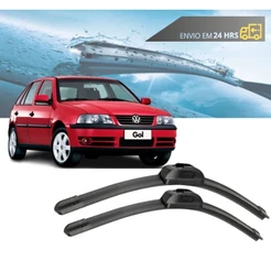 Par Palheta Limpador Parabrisa Vw Gol G3 1999 até 2005