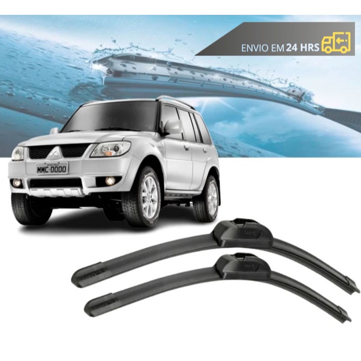 Par Palheta Limpador Parabrisa Pajero Tr4 2010 até 2015