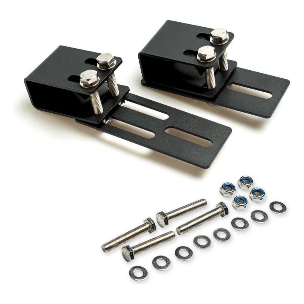 Suporte Para Usar Barra De Led No Bagageiro Rack Estribo em Oferta na Shopee