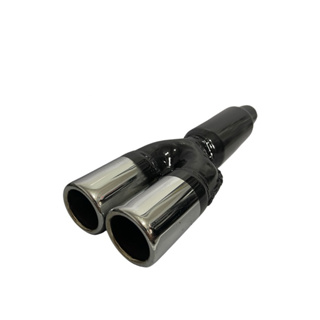 Abafador Esportivo JK Ponteira Dupla universal Cromada em Oferta na Shopee