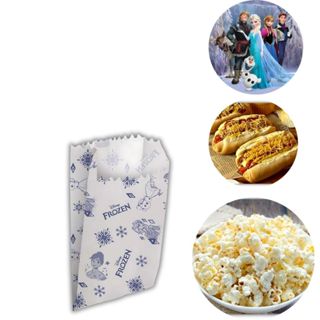 50 ~250 SACO DE PIPOCA HOT DOG  DISNEY FROZEN Regina em Oferta na Shopee