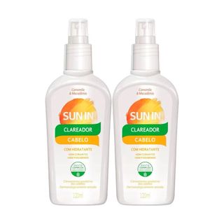 Kit C/2 Clareador e Hidratante Capilar Sun In Phytoervas 120ml