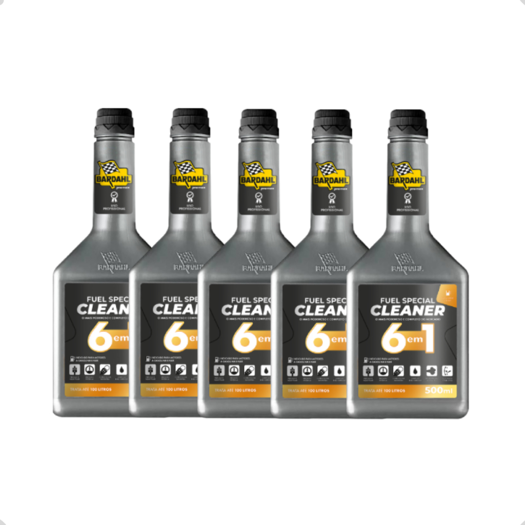 Aditivo Combustível Bardahl 6 Em 1 Fuel Special Cleaner 5 Unidades