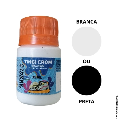 Tinta Midsole Tingicrom 35ml, pintura entresola, sola de tênis, couro, sintético em Oferta na Shopee