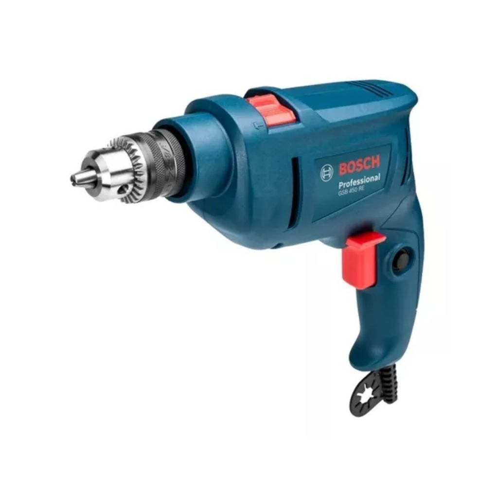 Furadeira de impacto 3/8 GSB 450 RE 450w Bosch - Home & Living
