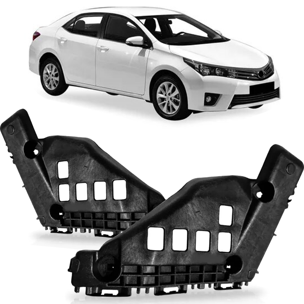 Par Guia do Parachoque Dianteiro Corolla 2014 2015 2016 2017  LD + LE em Oferta na Shopee