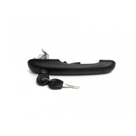 Maçaneta Externa da Porta Dianteira - C/Chave - Preto - Esquerdo - Volkswagen Quantum GII 98 à 01 - Santana GII 98 à 06 - 20843