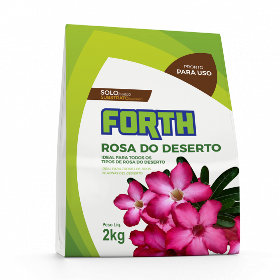 Forth Substrato Rosa Do Deserto 2kg Forth Jardim