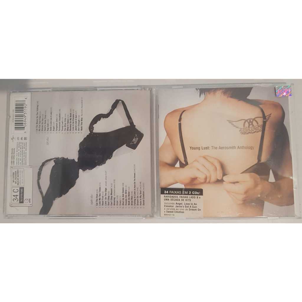 CD Duplo Young Lust: The Aerosmith Anthology