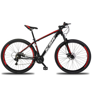 Bicicleta Aro 29 Ksw 24 Vel Shimano Freios Disco e Trava/K7 em Oferta na Shopee
