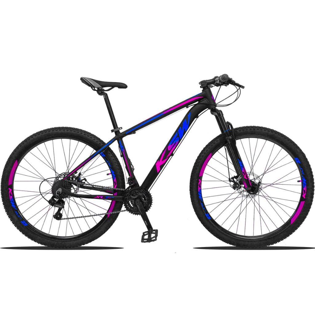 Bicicleta Aro 29 Ksw 24 Vel Shimano Freio Hidraulico/Trava em Oferta na Shopee